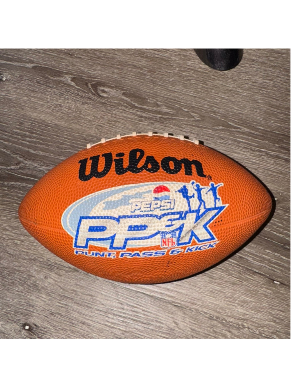 Vintage Wilson Pepsi NFL Punt Pass & Kick Football One Size